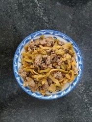 榨菜肉末