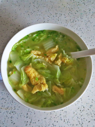 白菜鸡蛋汤