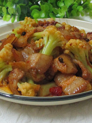 花菜炒肉