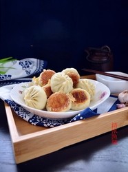 韭菜猪肉水煎包
