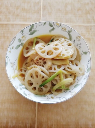 菜籽油炒藕片