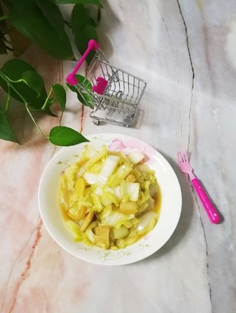 白菜炒肉片