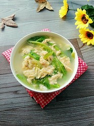 生菜鸡蛋汤