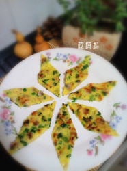 韭菜蛤蜊饼