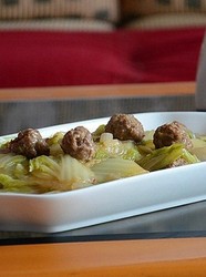 丸子粉丝烩白菜