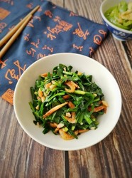韭菜炒虾