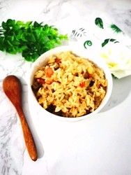 腊肠香菇饭