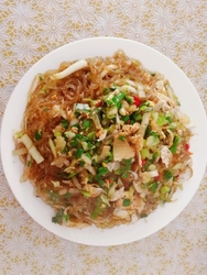 鸡蛋炒粉丝