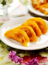 胡萝卜蒸饺