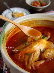 辣白菜鸡汤