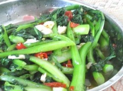香辣菜心