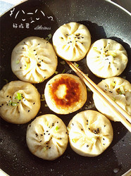 香菇虾仁生煎包
