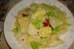 炝卷心菜