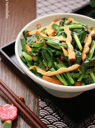 快手菜｜韭菜炒香干