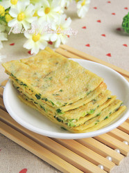 韭菜蛋饼