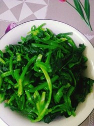 煮菠菜