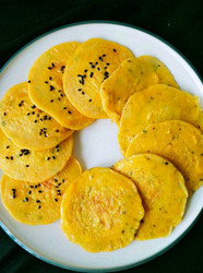 芝麻鸡蛋饼