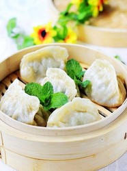 小白菜猪肉蒸饺