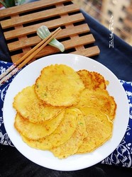 胡萝卜鸡蛋早餐饼