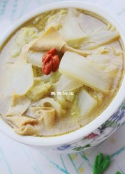 白菜炖干豆腐扣