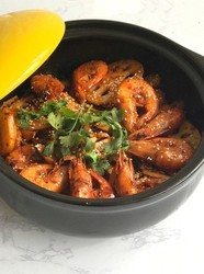 砂锅香辣虾