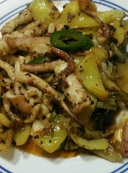 酸菜魷魚