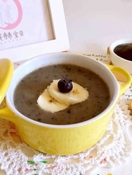 香蕉蓝莓米糊