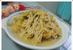 咸菜金针菇
