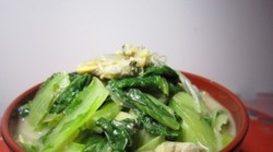 蛤蜊青菜汤