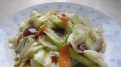 蚝油包菜