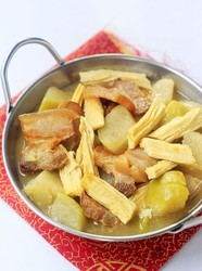 咸肉炖青萝卜