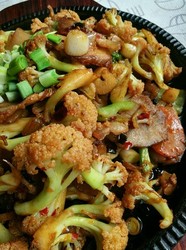 铁板有机花菜