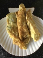 素馅饺子和蛋饺