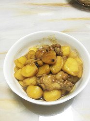 土豆炖鸡腿