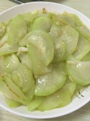 蒜炒蒲瓜