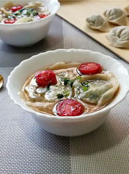 清香的苜蓿馄饨