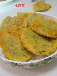 干梅菜鸡蛋饼
