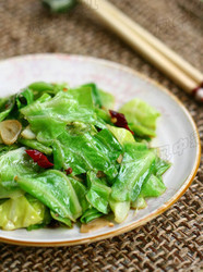 手撕圆白菜