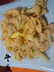 鸡蛋炒菜花