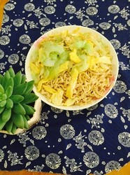 包菜鸡蛋面