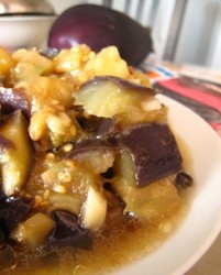 榨菜炒茄子