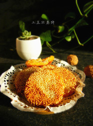 芝麻椰香地瓜饼