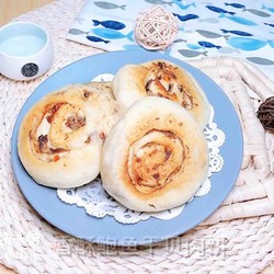 香酥鲍鱼干贝肉饼