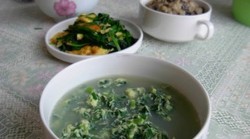 韭菜鸡蛋汤