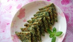 苋菜鸡蛋饼