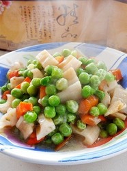 莲藕豌豆粒
