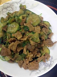 肉片黄瓜
