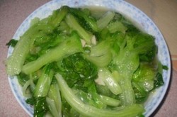 清炒生菜