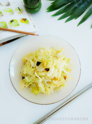爆炒包菜