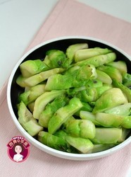 清炒儿菜块